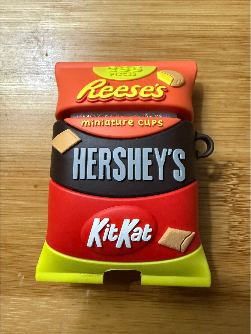 Candy Bar Assortment Bag Silicone Keychain Airpods gen 1 -2 case or bag charm